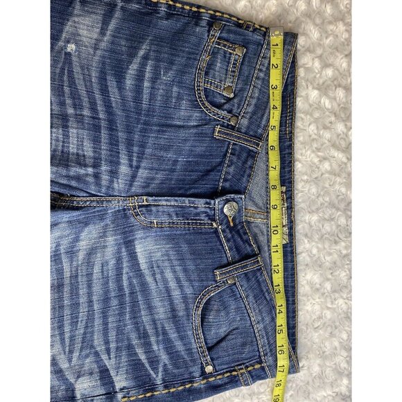 BKE Jeans Tenley Distressed Bootcut Stretch Western WOMENS 30 X 31 1/2 - Picture 8 of 15